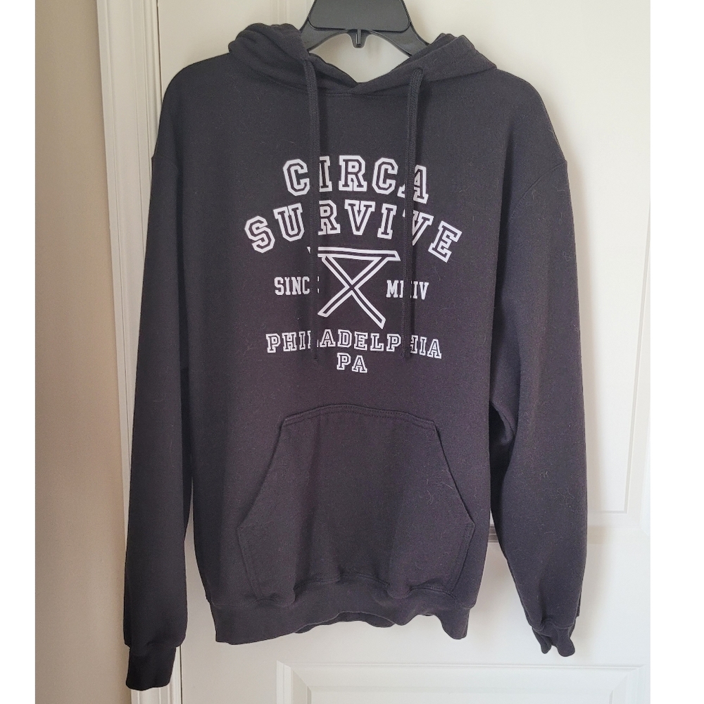 Circa Survive Black Hoodie Medium